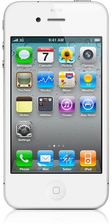 Смартфон APPLE iPhone 4 8GB White - Канаш