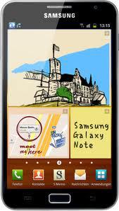 Смартфон Samsung Galaxy Note GT-N7000 Blue - Канаш