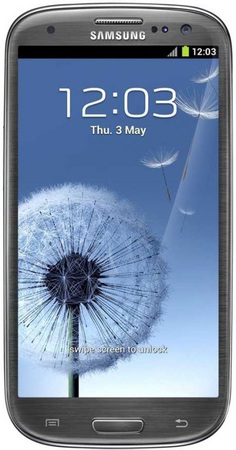 Смартфон Samsung Galaxy S3 GT-I9300 16Gb Titanium grey - Канаш